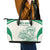 South Africa Cricket Leather Tote Bag Protea Fire - Wonder Print Shop