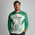 Custom South Africa Cricket Long Sleeve Polo Shirt Protea Fire - Wonder Print Shop