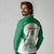 Custom South Africa Cricket Long Sleeve Polo Shirt Protea Fire - Wonder Print Shop