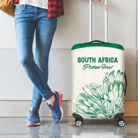 South Africa Cricket Luggage Cover Protea Fire - Wonder Print Shop