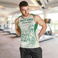 Custom South Africa Cricket Men Tank Top Protea Fire - Wonder Print Shop