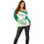 Custom South Africa Cricket Off Shoulder Sweater Protea Fire - Wonder Print Shop