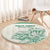 South Africa Cricket Round Carpet Protea Fire - Wonder Print Shop