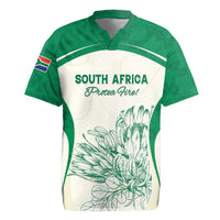 Custom South Africa Cricket Rugby Jersey Protea Fire - Wonder Print Shop