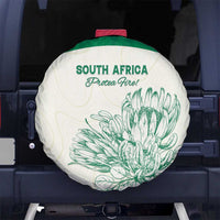 South Africa Cricket Spare Tire Cover Protea Fire - Wonder Print Shop