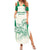 Custom South Africa Cricket Summer Maxi Dress Protea Fire - Wonder Print Shop
