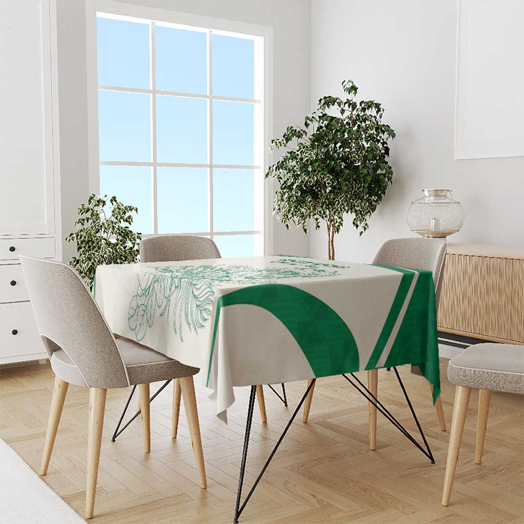 South Africa Cricket Tablecloth Protea Fire - Wonder Print Shop