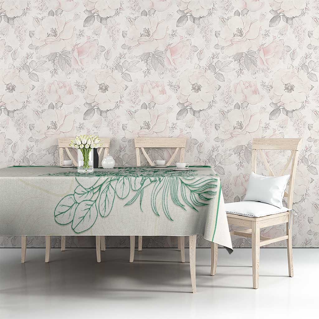 South Africa Cricket Tablecloth Protea Fire - Wonder Print Shop