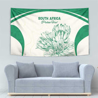 South Africa Cricket Tapestry Protea Fire - Wonder Print Shop