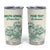 Custom South Africa Cricket Tumbler Cup Protea Fire - Wonder Print Shop