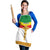 Ethiopia Meskel Apron Ethiopian Cross - Wonder Print Shop
