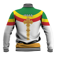 Ethiopia Meskel Baseball Jacket Ethiopian Cross - Wonder Print Shop