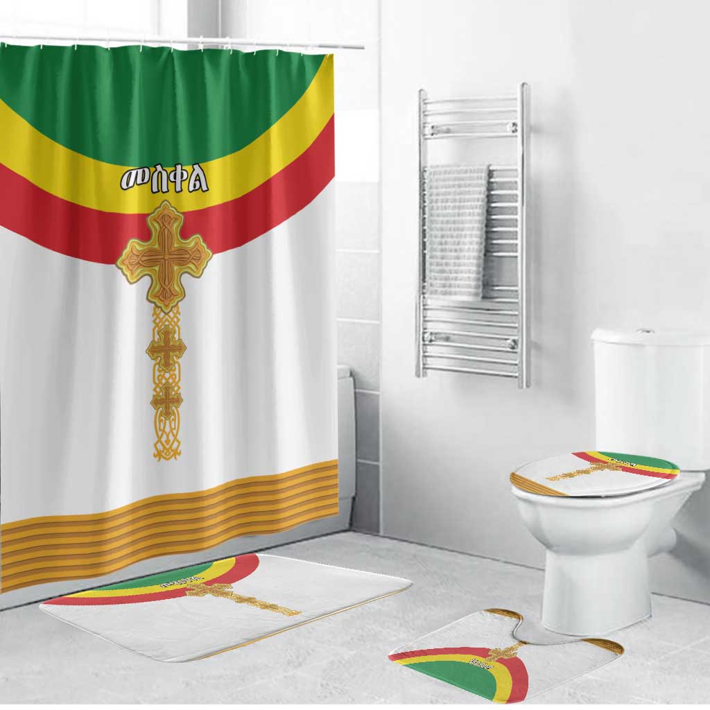 Ethiopia Meskel Bathroom Set Ethiopian Cross - Wonder Print Shop
