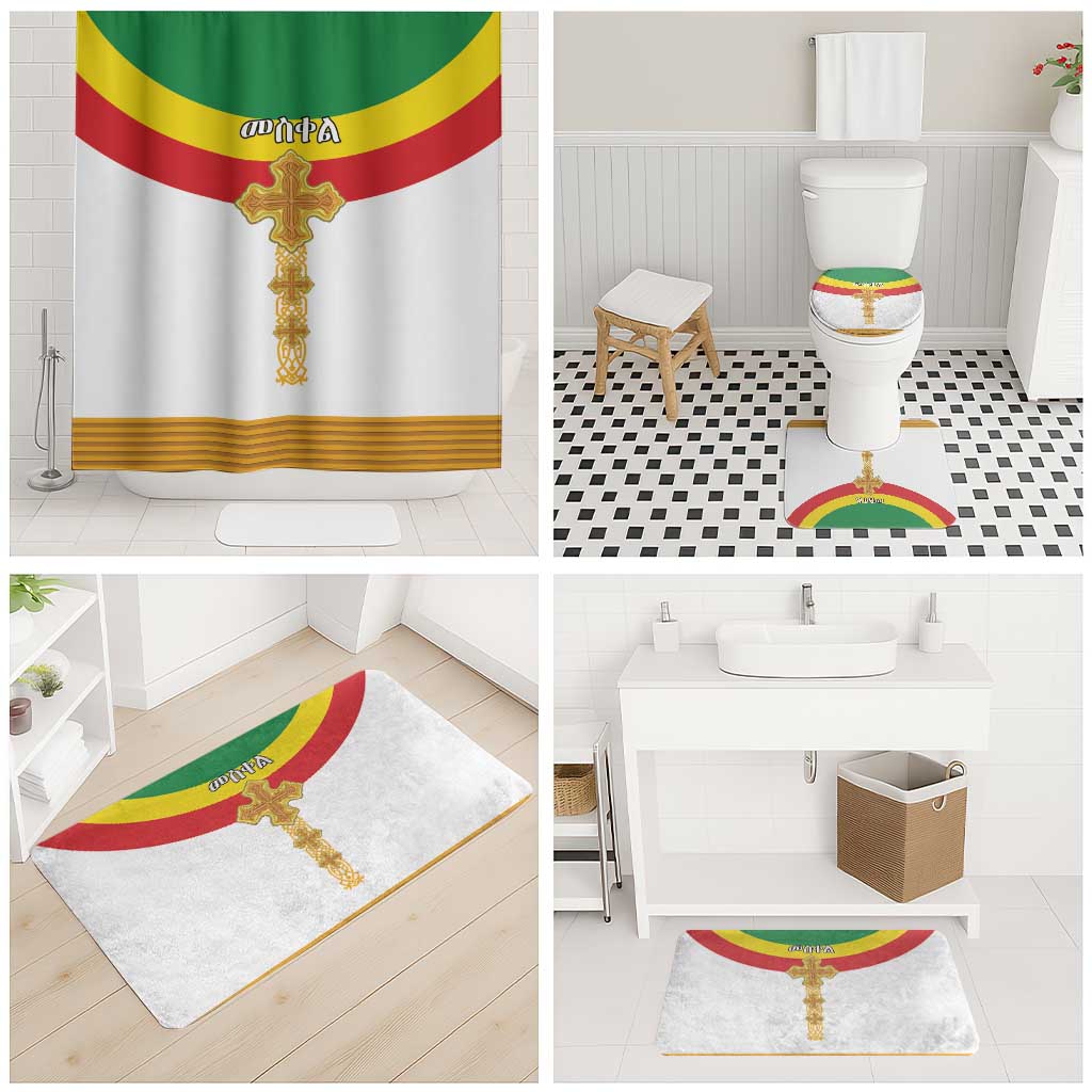 Ethiopia Meskel Bathroom Set Ethiopian Cross - Wonder Print Shop