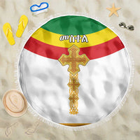 Ethiopia Meskel Beach Blanket Ethiopian Cross - Wonder Print Shop