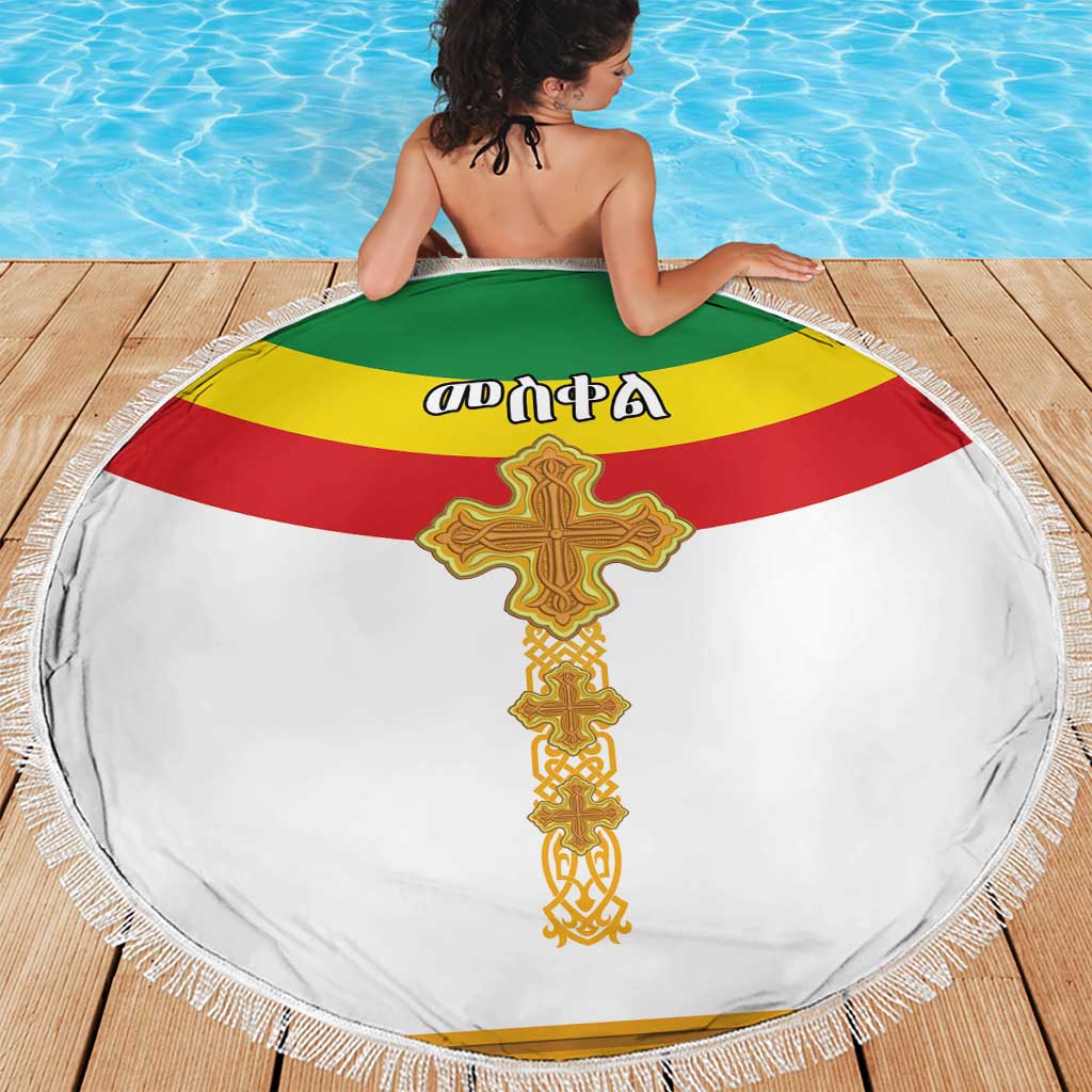 Ethiopia Meskel Beach Blanket Ethiopian Cross - Wonder Print Shop