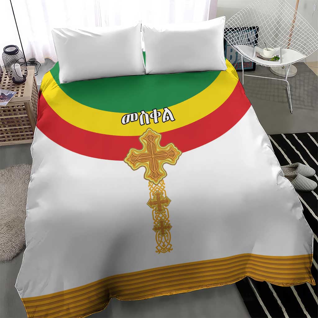 Ethiopia Meskel Bedding Set Ethiopian Cross - Wonder Print Shop
