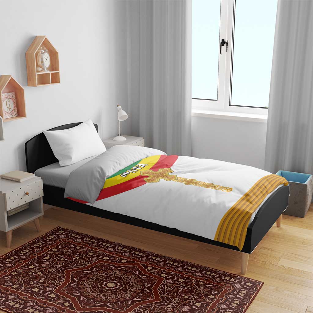 Ethiopia Meskel Bedding Set Ethiopian Cross - Wonder Print Shop