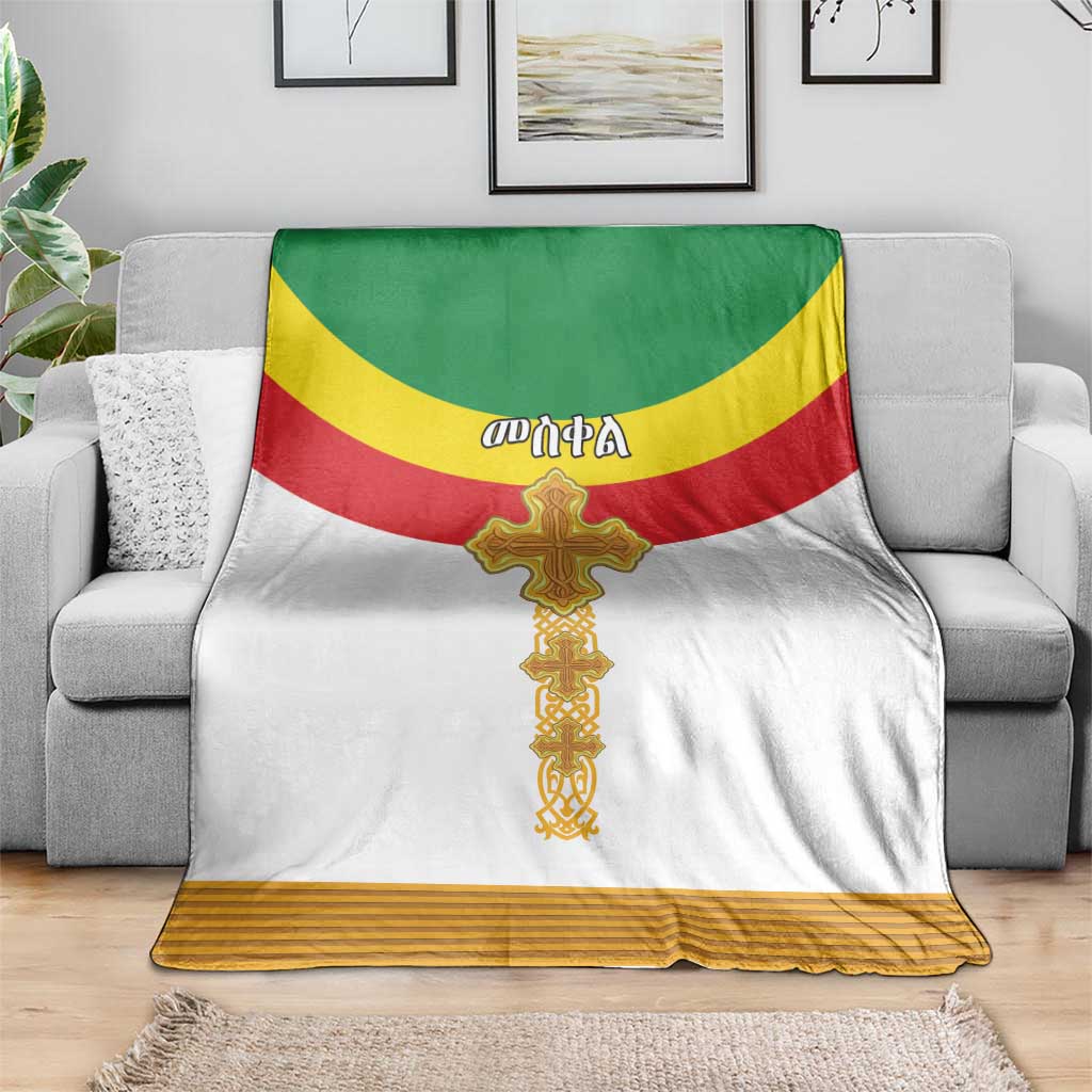 Ethiopia Meskel Blanket Ethiopian Cross - Wonder Print Shop
