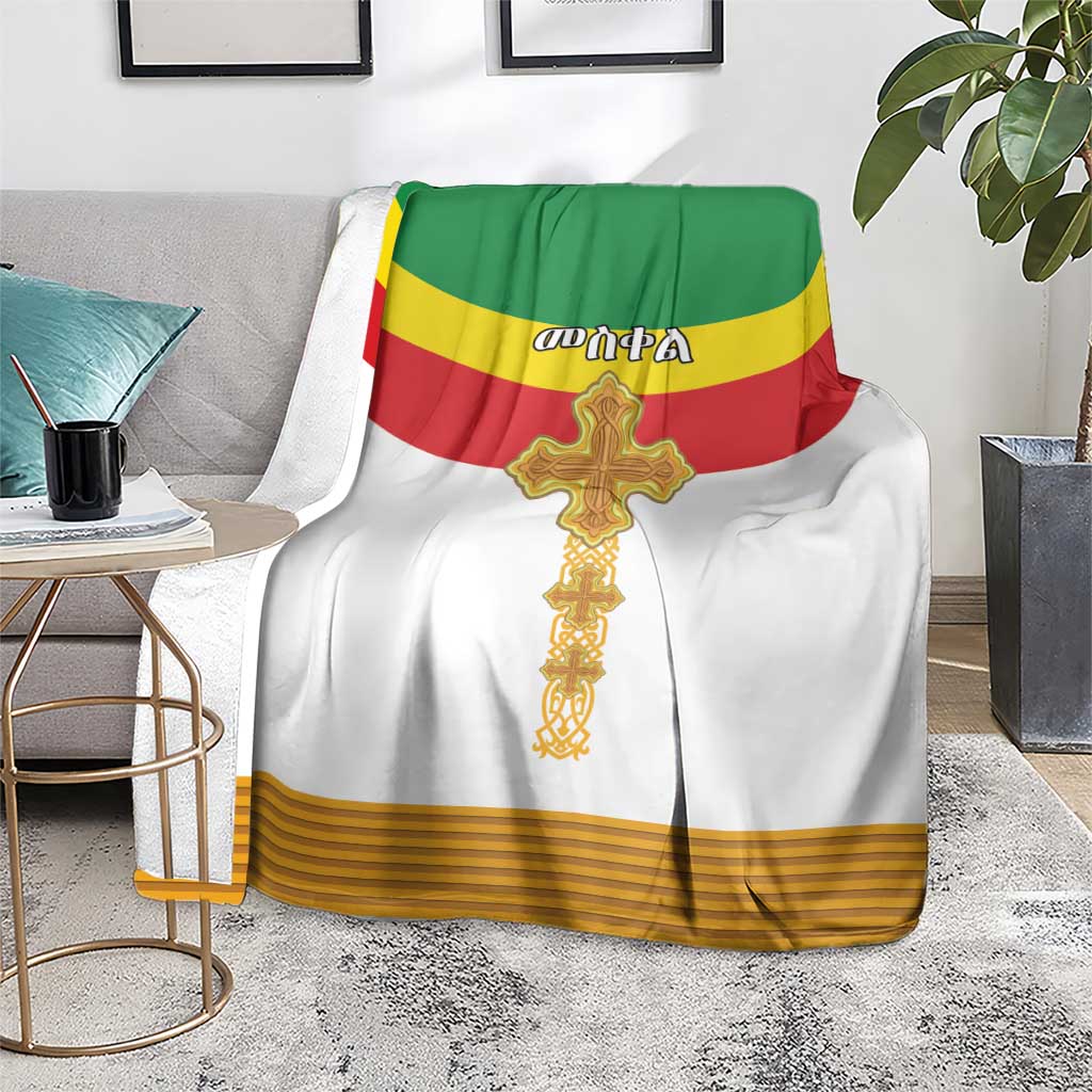 Ethiopia Meskel Blanket Ethiopian Cross - Wonder Print Shop