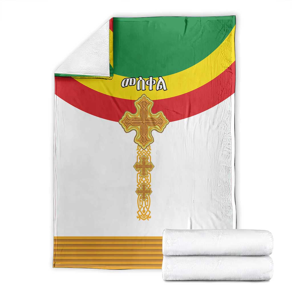 Ethiopia Meskel Blanket Ethiopian Cross - Wonder Print Shop