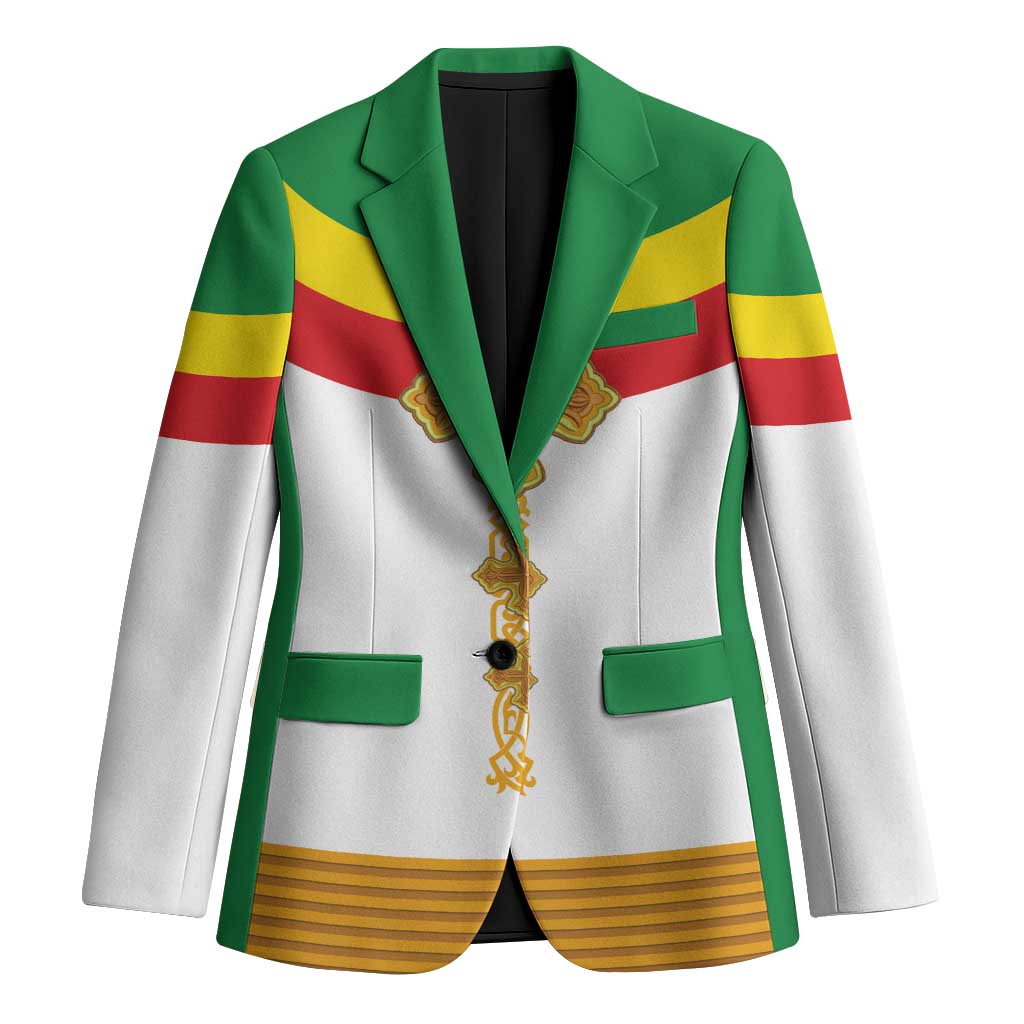 Ethiopia Meskel Blazer Ethiopian Cross - Wonder Print Shop