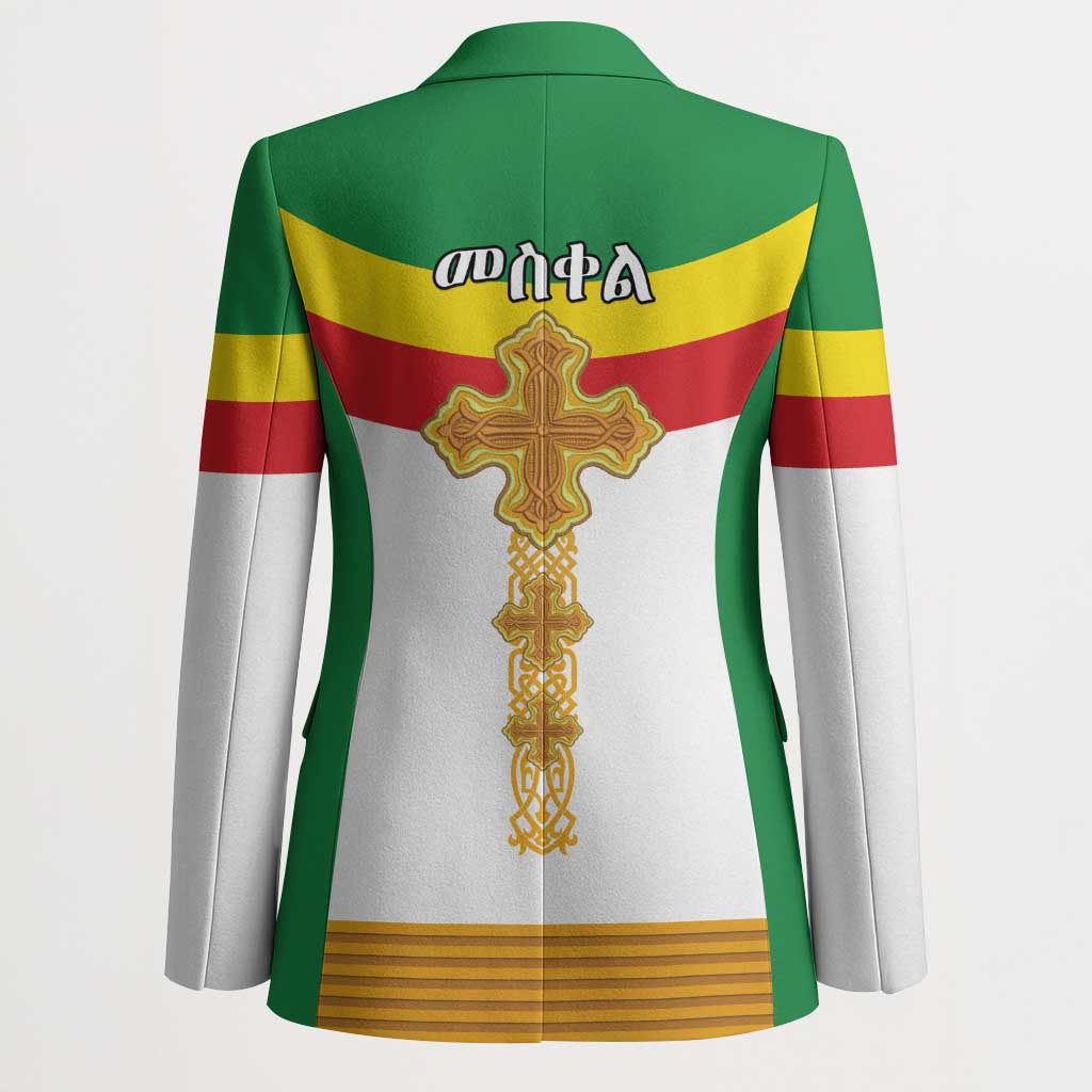 Ethiopia Meskel Blazer Ethiopian Cross - Wonder Print Shop