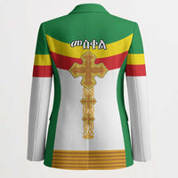 Ethiopia Meskel Blazer Ethiopian Cross - Wonder Print Shop