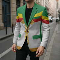 Ethiopia Meskel Blazer Ethiopian Cross - Wonder Print Shop