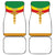 Ethiopia Meskel Car Mats Ethiopian Cross - Wonder Print Shop