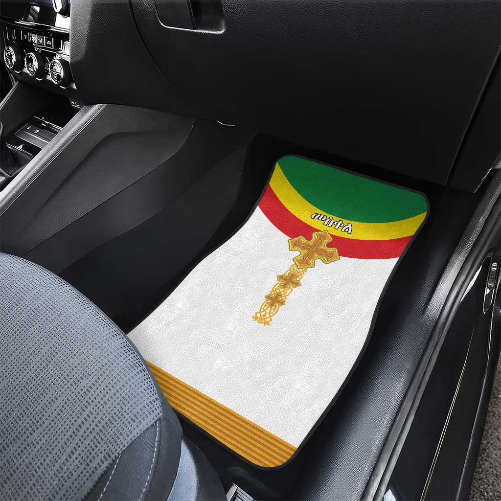 Ethiopia Meskel Car Mats Ethiopian Cross - Wonder Print Shop