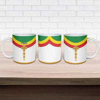 Ethiopia Meskel Ceramic Mug Ethiopian Cross - Wonder Print Shop