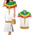 Ethiopia Meskel Couples Matching Mermaid Dress and Hawaiian Shirt Ethiopian Cross - Wonder Print Shop