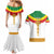 Ethiopia Meskel Couples Matching Mermaid Dress and Hawaiian Shirt Ethiopian Cross - Wonder Print Shop