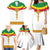 Ethiopia Meskel Family Matching Mermaid Dress and Hawaiian Shirt Ethiopian Cross - Wonder Print Shop