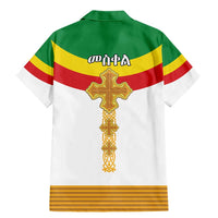 Ethiopia Meskel Family Matching Mermaid Dress and Hawaiian Shirt Ethiopian Cross - Wonder Print Shop