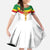 Ethiopia Meskel Family Matching Off Shoulder Maxi Dress and Hawaiian Shirt Ethiopian Cross - Wonder Print Shop