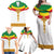 Ethiopia Meskel Family Matching Off Shoulder Maxi Dress and Hawaiian Shirt Ethiopian Cross - Wonder Print Shop