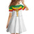 Ethiopia Meskel Family Matching Off Shoulder Short Dress and Hawaiian Shirt Ethiopian Cross - Wonder Print Shop