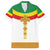 Ethiopia Meskel Family Matching Off Shoulder Short Dress and Hawaiian Shirt Ethiopian Cross - Wonder Print Shop