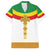 Ethiopia Meskel Family Matching Short Sleeve Bodycon Dress and Hawaiian Shirt Ethiopian Cross - Wonder Print Shop