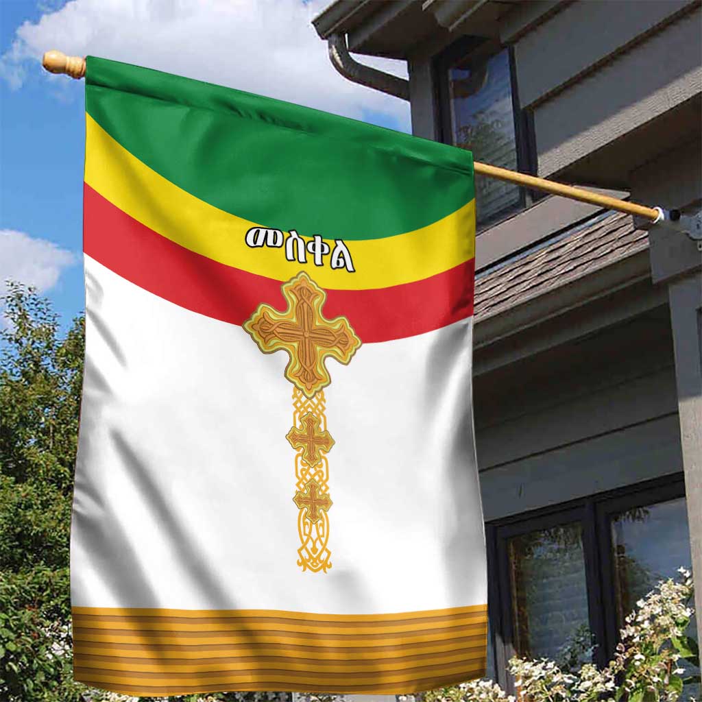 Ethiopia Meskel Garden Flag Ethiopian Cross - Wonder Print Shop