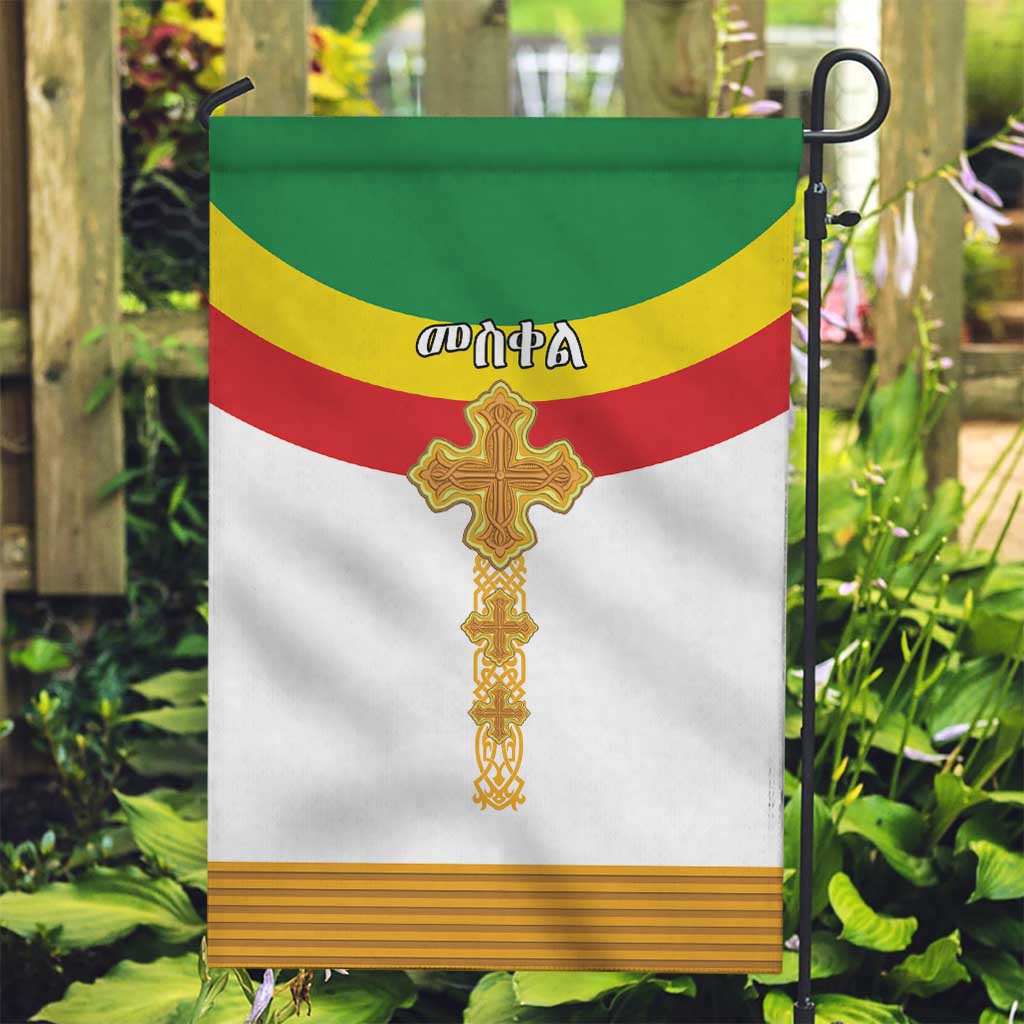 Ethiopia Meskel Garden Flag Ethiopian Cross - Wonder Print Shop