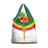 Ethiopia Meskel Grocery Bag Ethiopian Cross - Wonder Print Shop