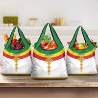 Ethiopia Meskel Grocery Bag Ethiopian Cross - Wonder Print Shop