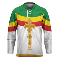 Ethiopia Meskel Hockey Jersey Ethiopian Cross - Wonder Print Shop