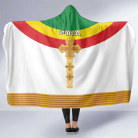 Ethiopia Meskel Hooded Blanket Ethiopian Cross - Wonder Print Shop
