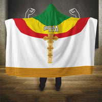 Ethiopia Meskel Hooded Blanket Ethiopian Cross - Wonder Print Shop