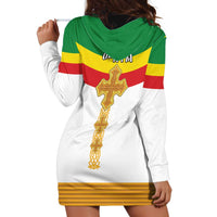 Ethiopia Meskel Hoodie Dress Ethiopian Cross - Wonder Print Shop