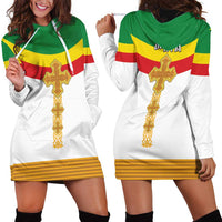 Ethiopia Meskel Hoodie Dress Ethiopian Cross - Wonder Print Shop